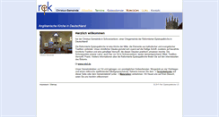 Desktop Screenshot of christusgemeinde.rekd.de