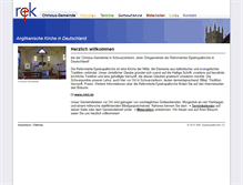 Tablet Screenshot of christusgemeinde.rekd.de